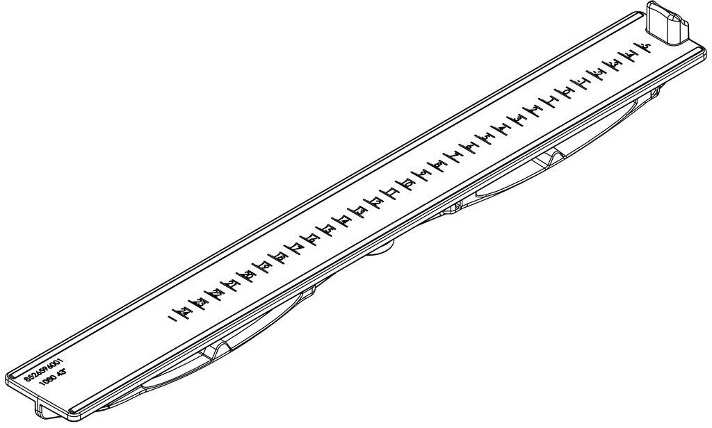 1 (2) Шкала в поперечину 52992 (WingBar або Evo)