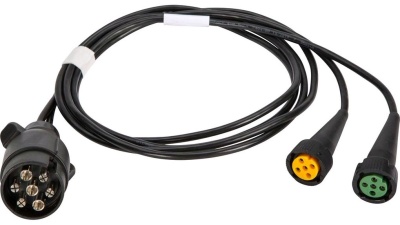 Роз’єм живлення 7-pin з проводкою 52120 (EuroRide 941, 943, VeloSpace 918)