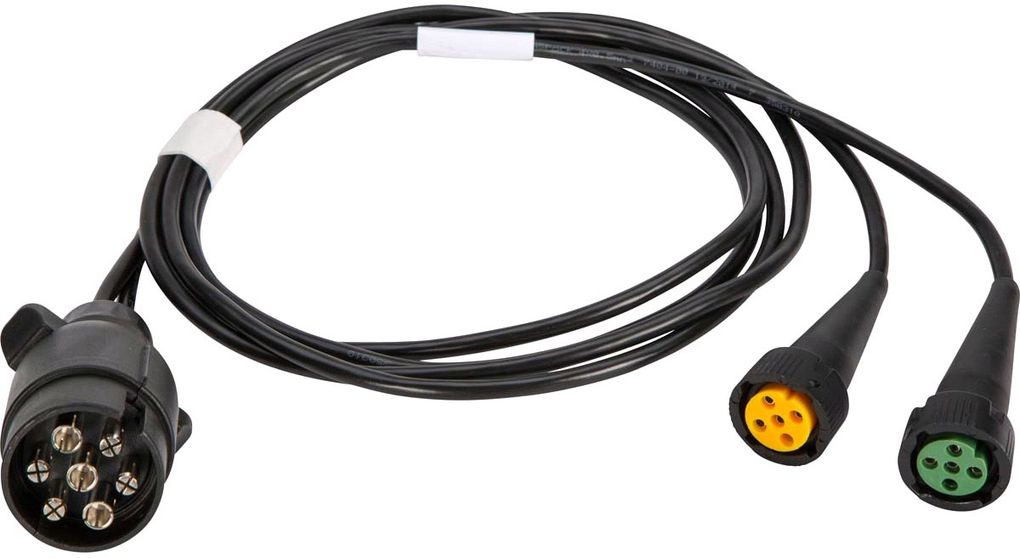 1 Роз’єм живлення 7-pin з проводкою 52120 (EuroRide 941, 943, VeloSpace 918)
