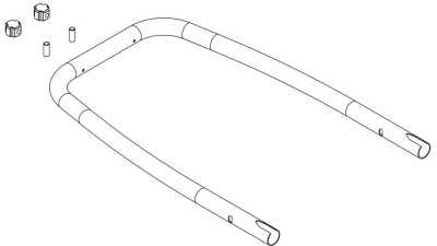 Дуга під фіксатори рам 52595 (Thule VeloCompact) уцінка