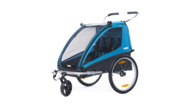 Дитячий велопричіп та прогулянкова коляска Thule Coaster XT Blue TH10101806