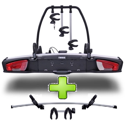 Б/в Thule VeloSpace XT 939 + 9381 – 4 велосипеди Велокріплення Thule VeloSpace XT 939 + Thule 9381 Bike Adapter (TH 939-9381)