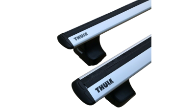 Багажник (комплект) для гладкого даху Thule WingBar EVO + Thule 754 (7105)+ Kit 1ххх б/в