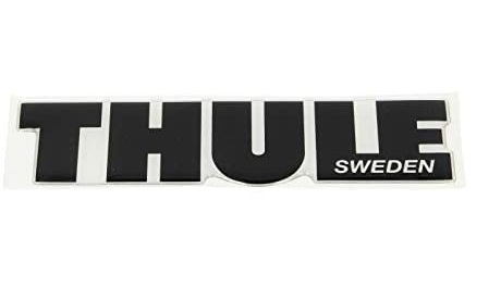 Наклейка Thule (чорна) — для світлого багажного боксу Наклейка Thule чорна великого розміру