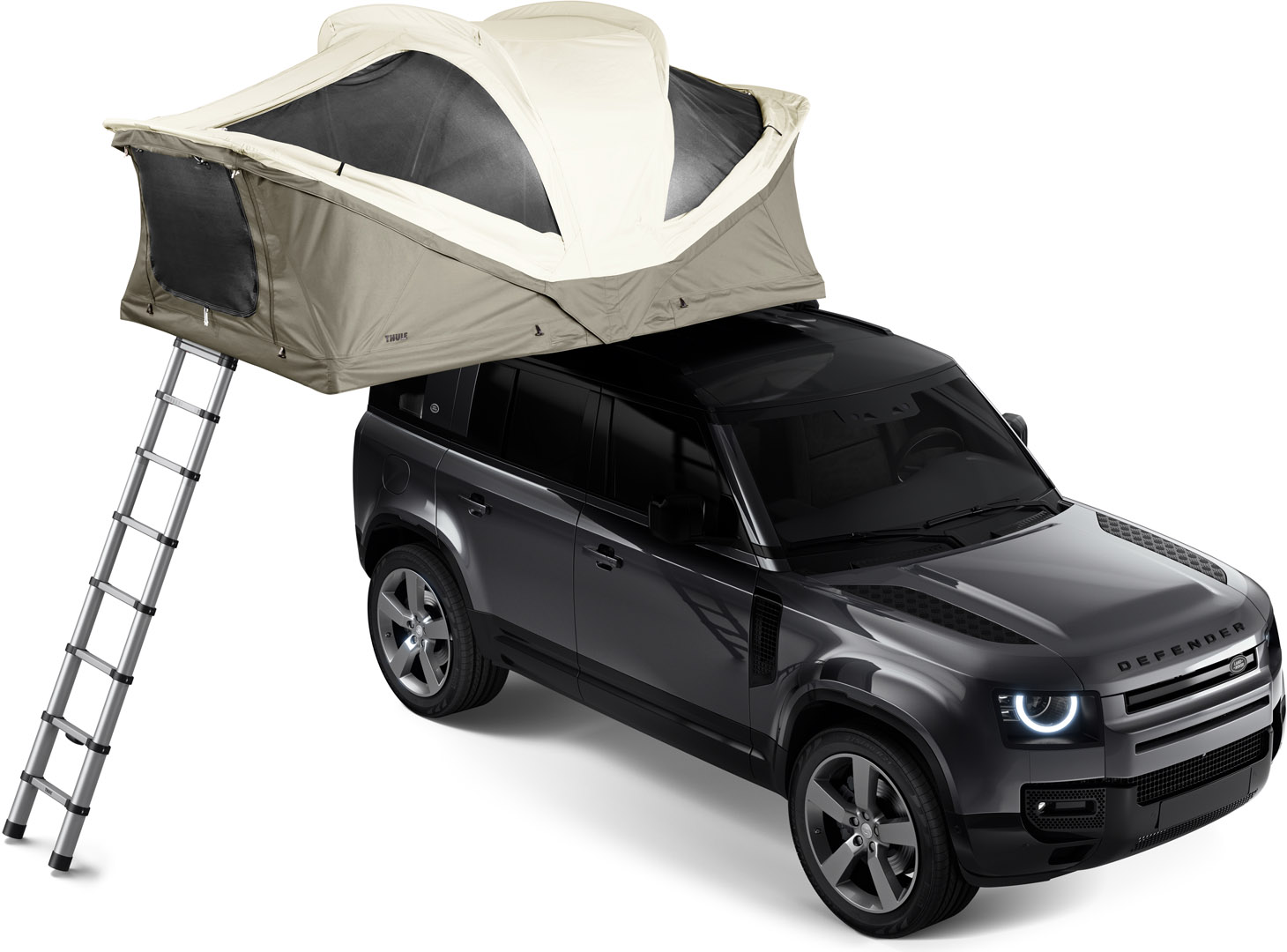 Намет Thule Approach M Pelican Gray на авто Намет на дах Thule Approach M (Pelican Gray) (TH 901012)