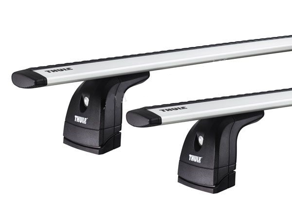 Thule WingBar в штатні місця комплект б/в Багажник (комплект) в штатні місця Thule 751 + Kit 3ххх + Thule WingBar 96х б/в