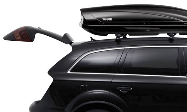 2 Б/у бокс Thule Motion XL (800) black чорний глянець на 460л