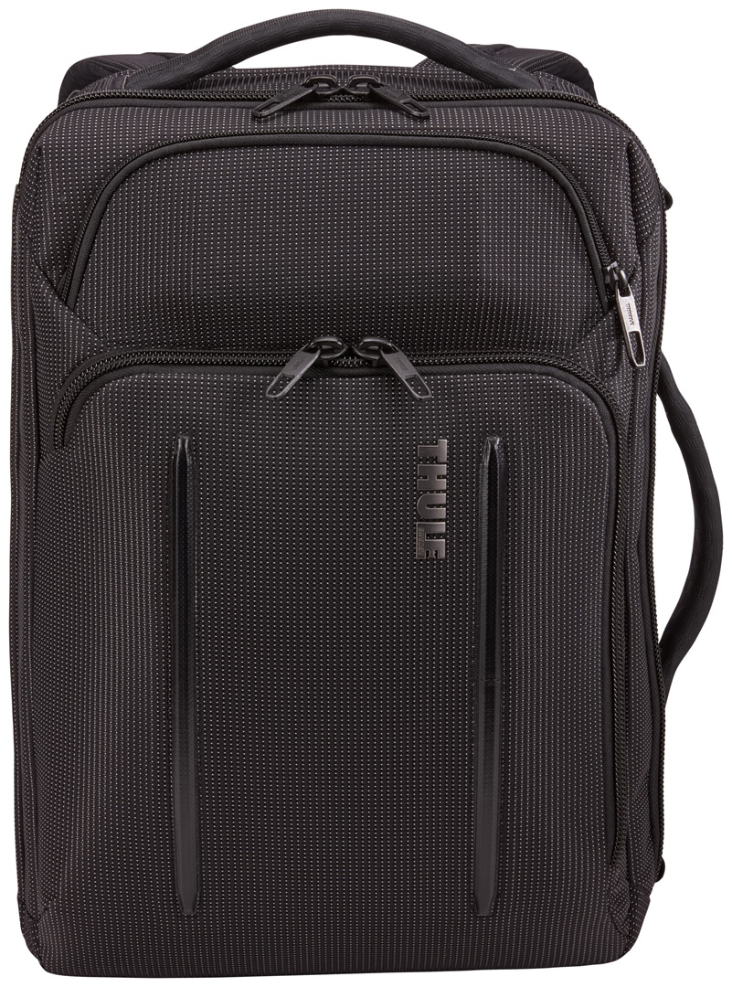 20099139_Thule Crossover 2 Messenger (Black)(3) Рюкзак-Наплічна сумка Thule Crossover 2 Convertible Laptop 15.6″ Bag (Black) 3203841