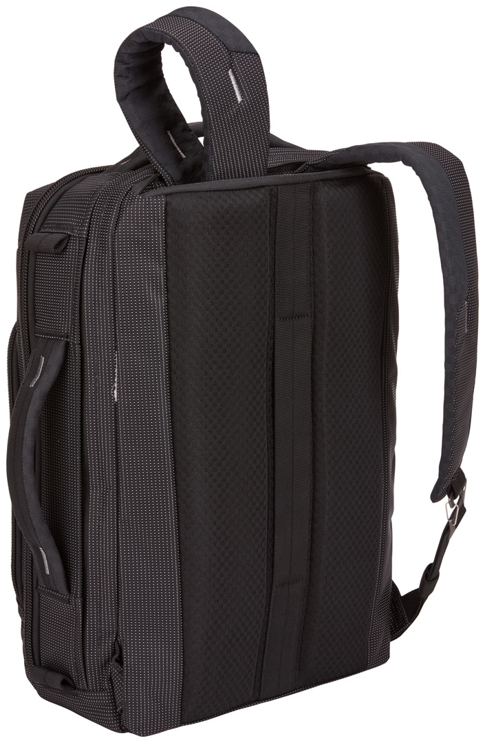 20099139_Thule Crossover 2 Messenger (Black)(9) Рюкзак-Наплічна сумка Thule Crossover 2 Convertible Laptop 15.6″ Bag (Black) 3203841