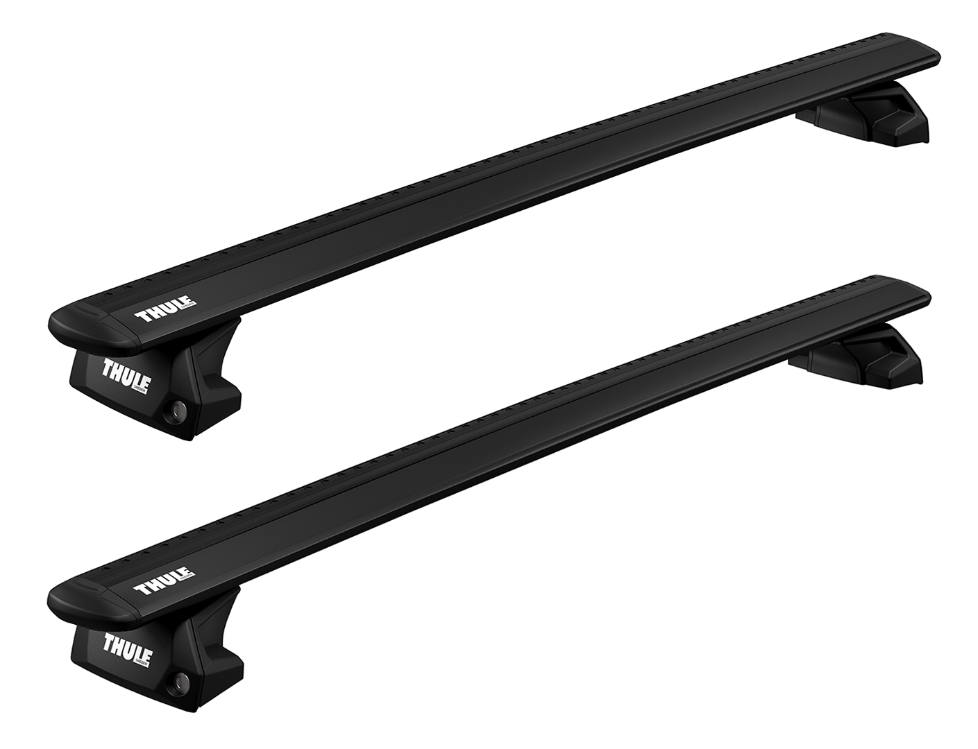 20099213_Thule Evo WingBar Black (7106)(3) Багажник (комплект) для автомобілів з інтегрованими рейлінгами Thule 7106 + Kit 6ххх + Thule WingBar 711x