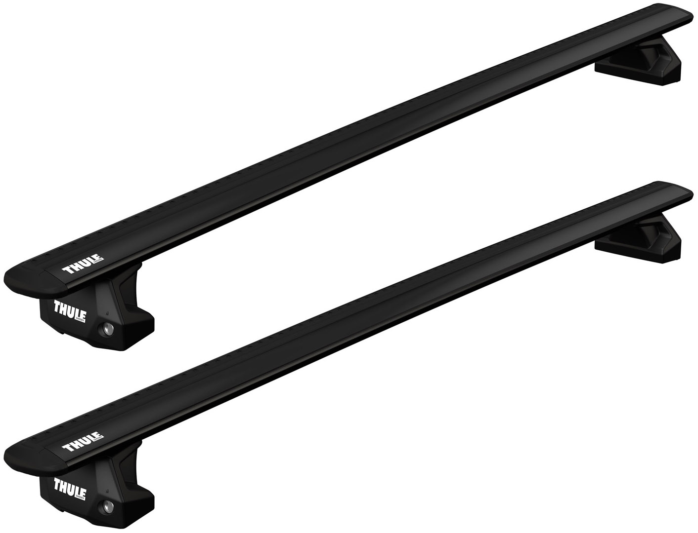 Комплект багажника Thule WingBar 7107 Black — установка в штатні точки Багажник (комплект) в штатні місця Thule 7107 + Kit серіі 7ххх + Thule WingBar 711x Black