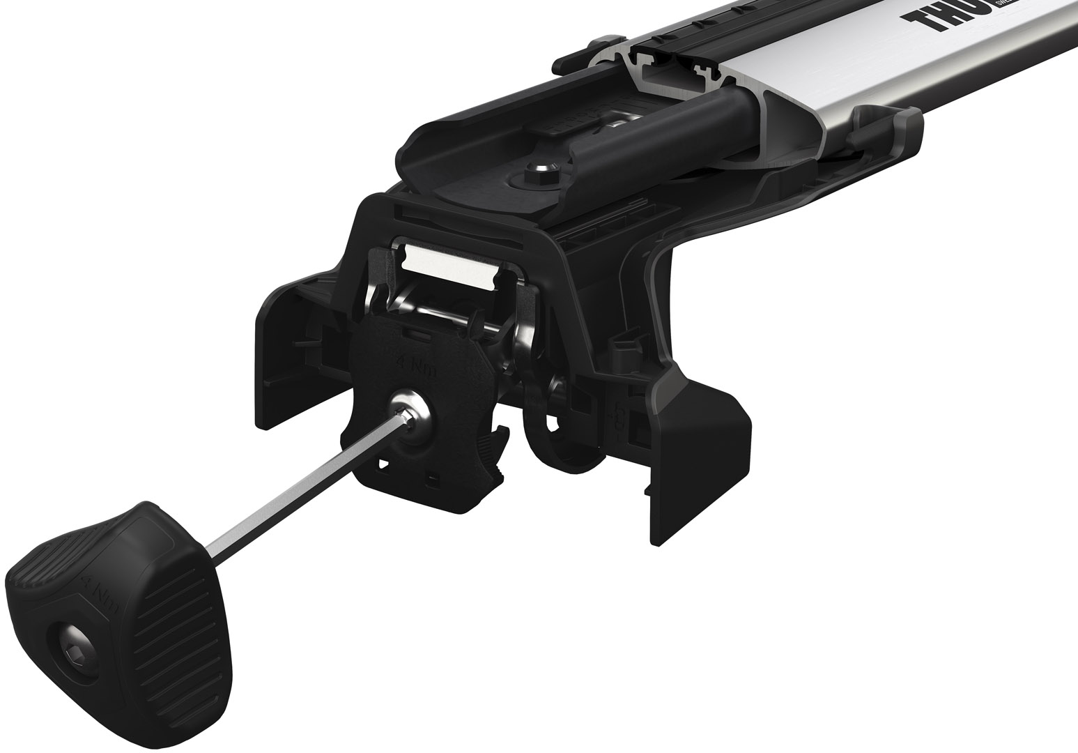 23099328_Thule Edge Fixpoint (4) Багажник (комплект) в штатні місця Thule 7207 + Kit 7xxx + Thule WingBar Edge
