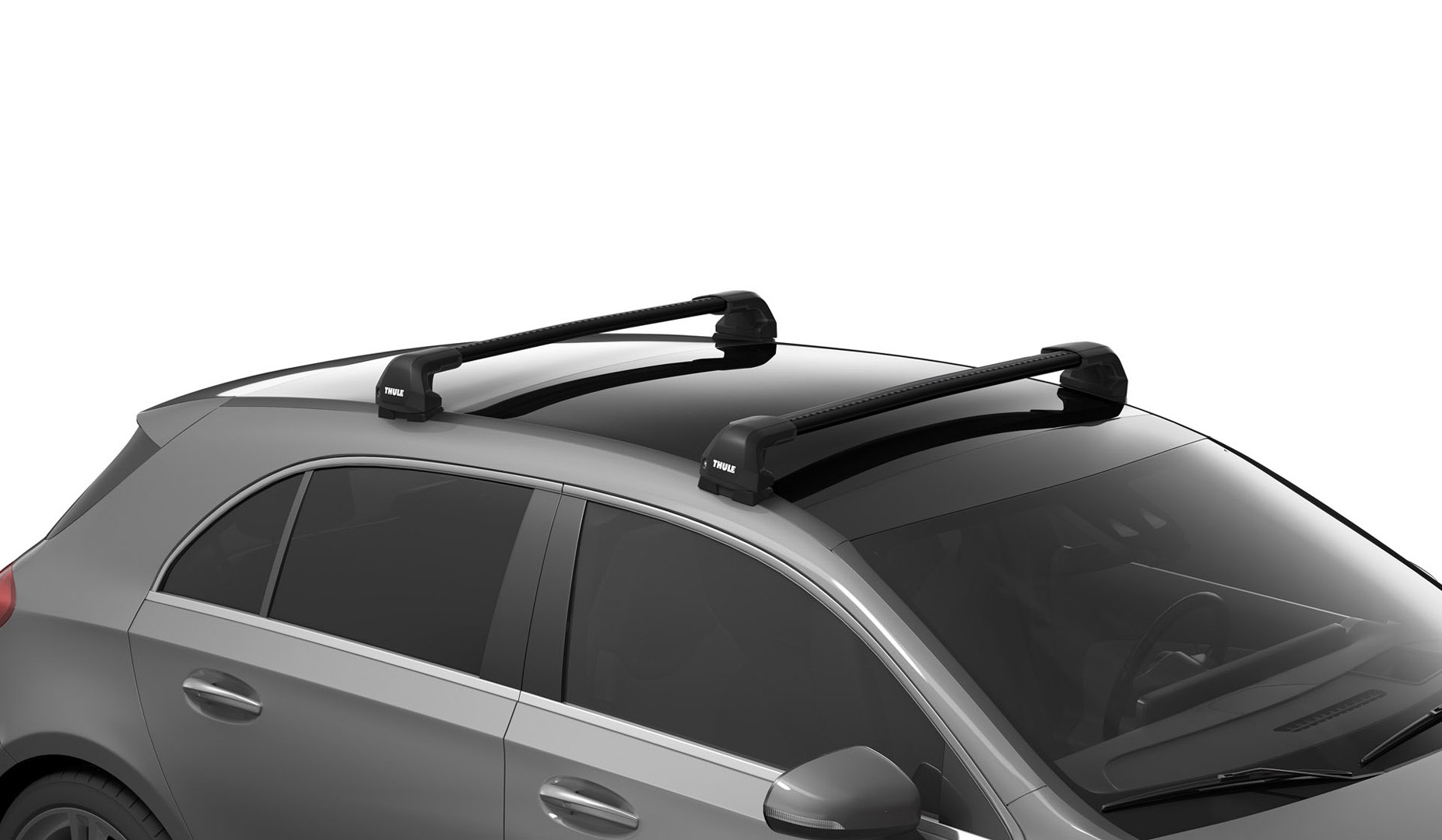 23099329_Thule Edge Fixpoint Black (2) Багажник (комплект) в штатні місця Thule 7207 + Kit серіі 7ххх + Thule WingBar Edge 721x Black