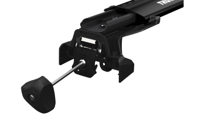 Багажник (комплект) в штатні місця Thule 7207 + Kit серіі 7ххх + Thule WingBar Edge 721x Black