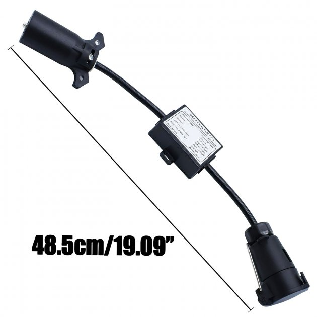 234015679 Перехідник адаптер на американську розетку фаркопа с 7pin (USA) на 13pin (EU)