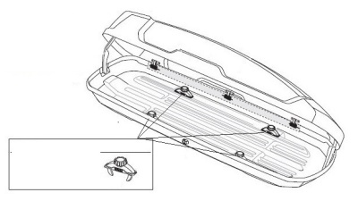 Система фіксації Thule PowerClick (1 шт) 14671
