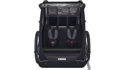 Дитячий велопричіп та прогулянкова коляска Thule Coaster XT Black TH10101810