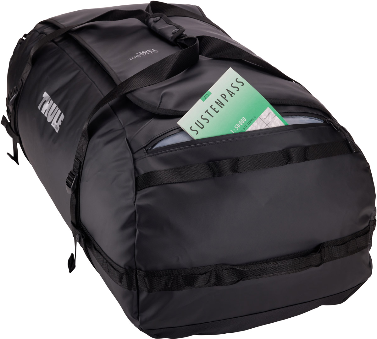 562883_Thule Chasm Duffel 130L (Black)(9) Спортивна сумка Thule Chasm Duffel 130L (Black) 3205001
