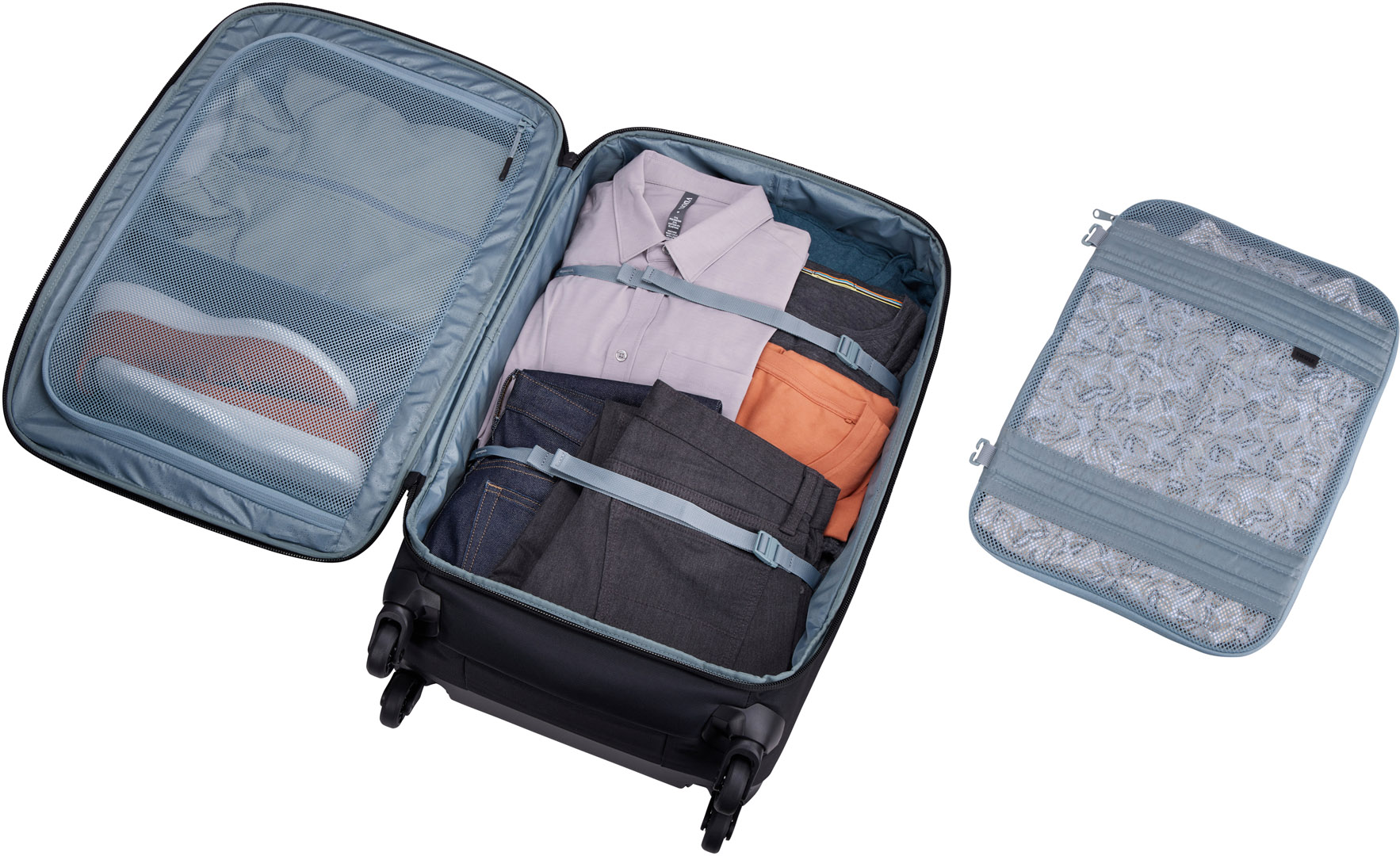 564151_Thule Subterra 2 Checked Spinner (Black)(6) Валіза на колесах Thule Subterra 2 Checked Spinner (Black) 3205049