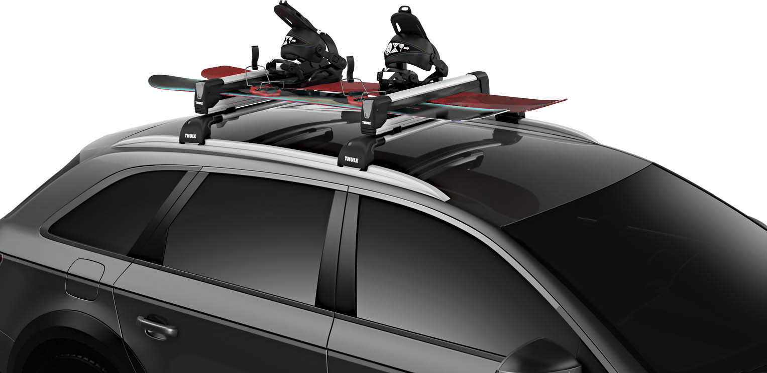 57183_Thule SnowPack Extender 7325 (11) Багажник Thule SnowPack Extender 7325 висувнее для перевезення лиж и сноубордів