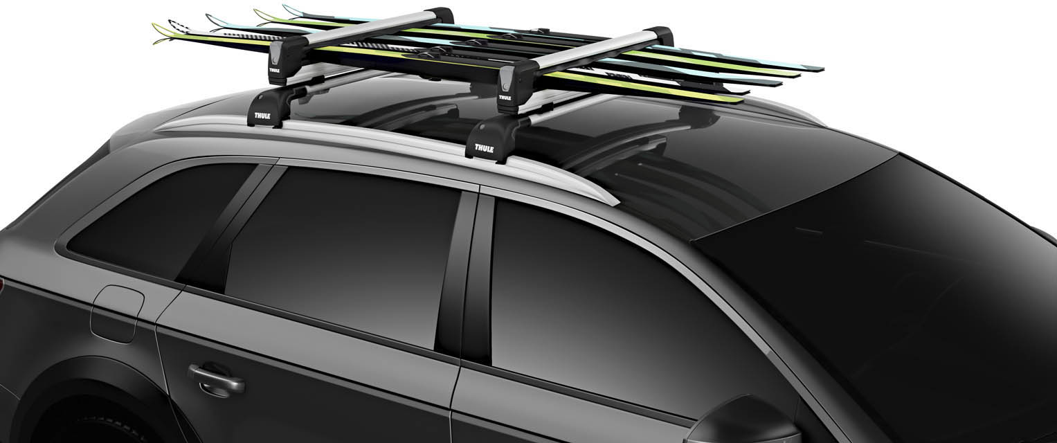 57183_Thule SnowPack Extender 7325 (9) Багажник Thule SnowPack Extender 7325 висувнее для перевезення лиж и сноубордів