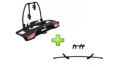 Велокріплення Thule VeloSpace XT 938 Black + Thule 9381 Bike Adapter Black (TH 938B-938110)