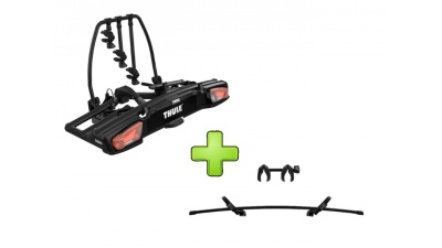 Велокріплення Thule VeloSpace XT 939 Black + Thule 9381 Bike Adapter Black (TH 939B-938110)