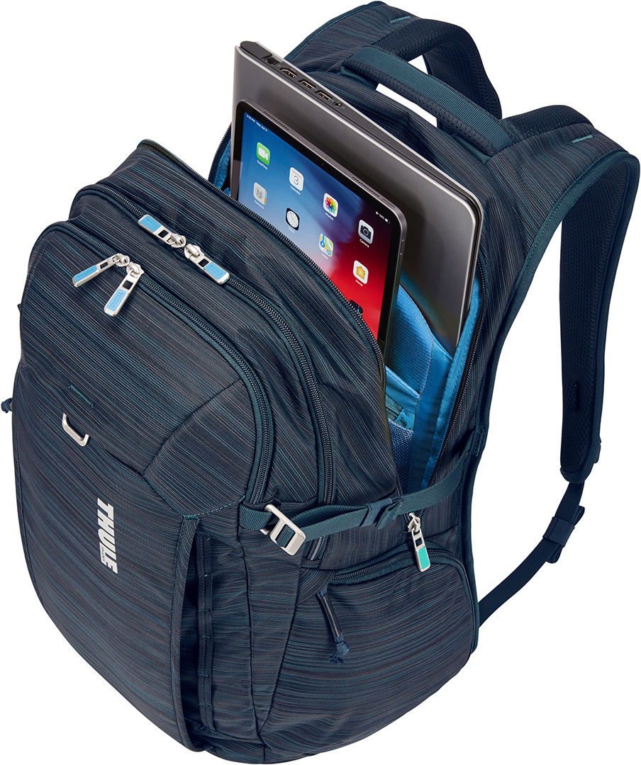 Рюкзак Thule Construct 28L Carbon Blue — міський, для ноутбука 15,6”