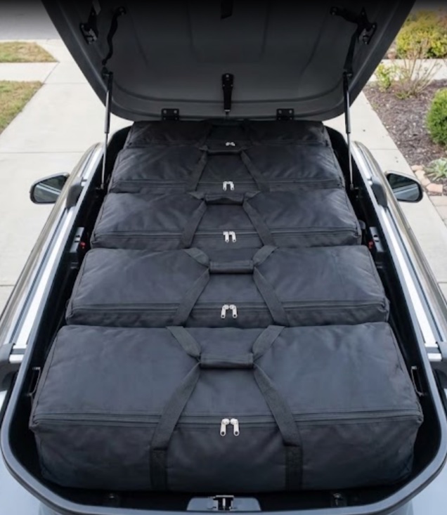 7 Сумка в автобокс Travel GoPack (55L) 1шт або комплект