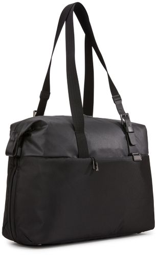 Thule Spira Tote Black — елегантна наплічна сумка з розширенням та органайзерами Наплічна сумка Thule Spira Horizontal Tote (Black) 3203785