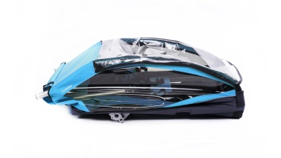 Дитячий велопричіп та прогулянкова коляска Thule Coaster XT Blue TH10101806