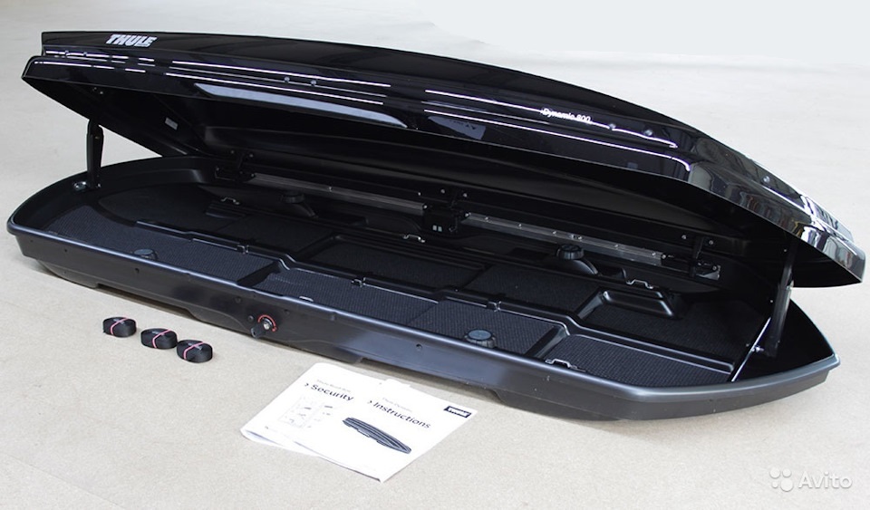 ISAAAgGu0uA-960 Бокс Thule DYNAMIC M 800 чорний глянець на 320л б\в ідеал