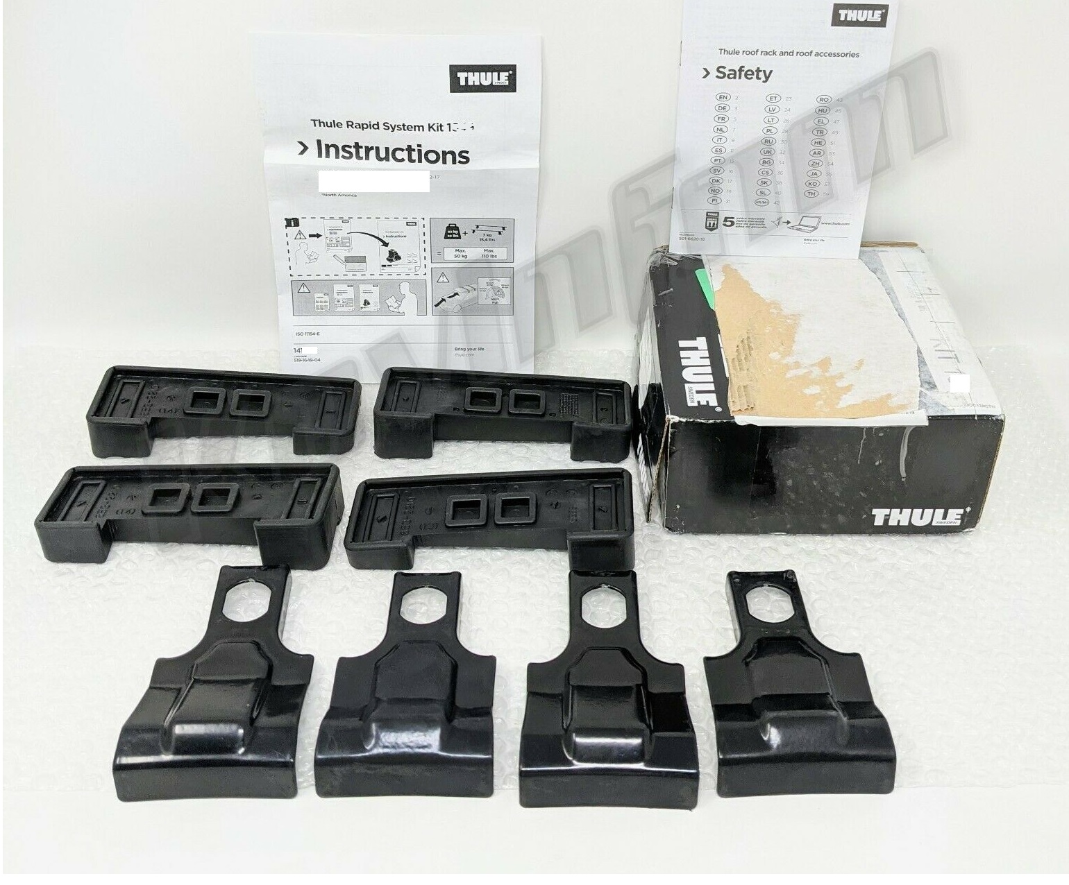 Комплект Thule 1116 — для L200 1998–2005 без рейлінгів Монтажний комплект Thule 1116