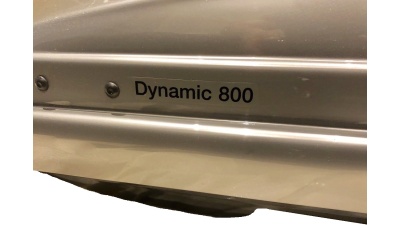 Б/у бокс Thule DYNAMIC M 800 сірий глянець на 320л