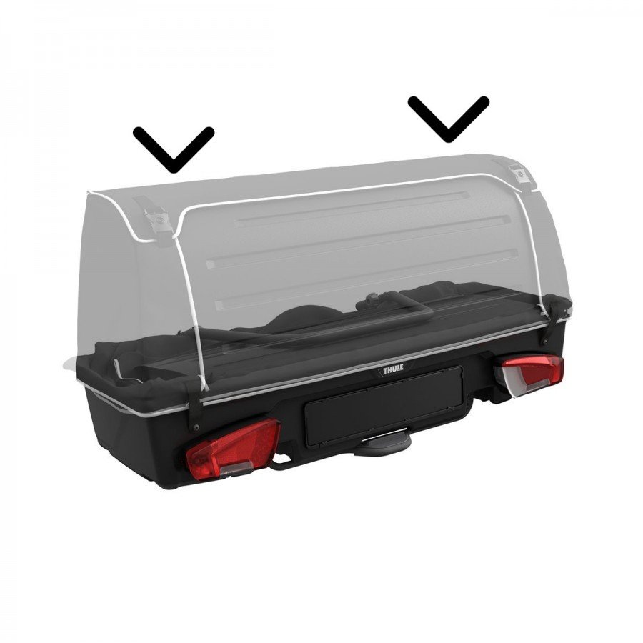 thule-onto-box-baule-richiudibile-da-gancio-traino-300-litri-portata-50-kgп Бокс Thule Onto 9059 на фаркоп (б/в)