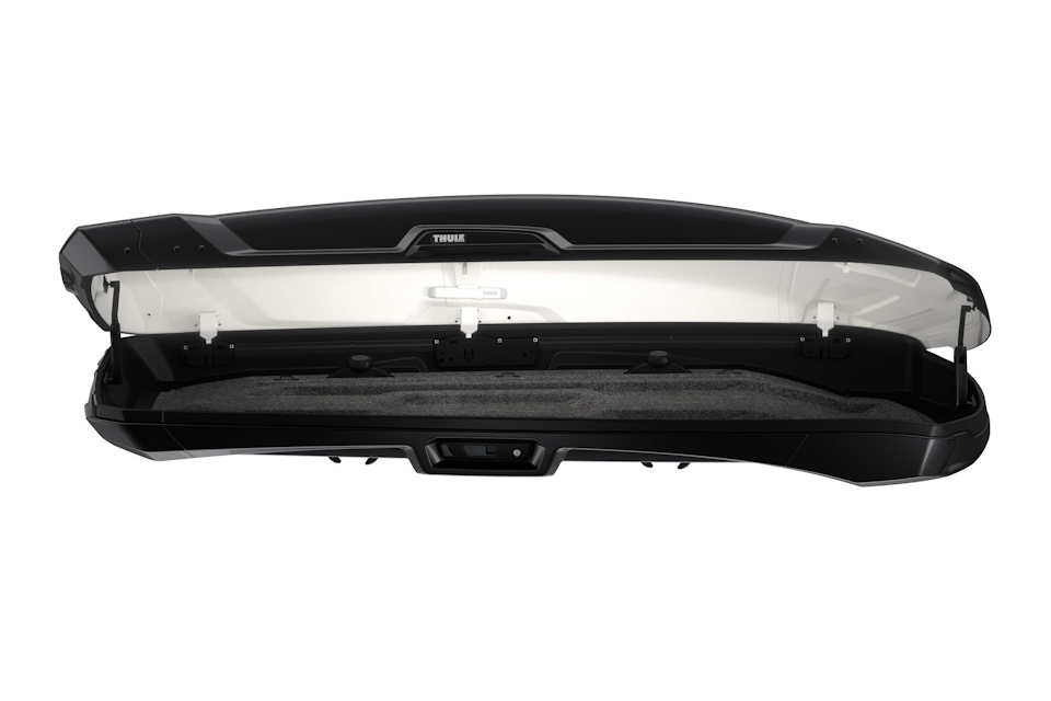 Автомобильный-бокс-на-крышу-Thule-Vector-M-черный-глянец-tule-com-ua-3 Бокс Thule Vector M Black чорний на 360л