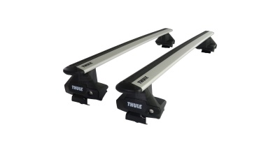 Багажник (комплект) для авто з  гладким дахом Thule 7105 + Kit + Thule WingBar 711х
