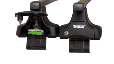 Багажник (комплект) для гладкого даху Thule 754 + Kit 1ххх + SquareBar 712X б/в