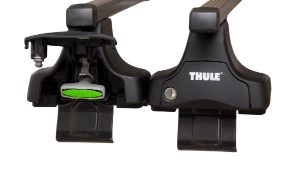 Thule SquareBar 754 комплект б/в для гладкого даху Багажник (комплект) для гладкого даху Thule 754 + Kit 1ххх + SquareBar 712X б/в