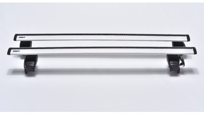 Багажник (комплект) для гладкого даху Thule 754 + Kit 1ххх + Thule WingBar 96х б/в