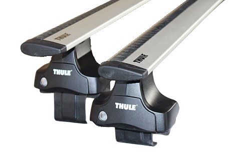 Thule WingBar комплект 754 на гладкий дах Багажник (комплект) для гладкого даху Thule 754 + Kit 1ххх + Thule WingBar 96х б/в