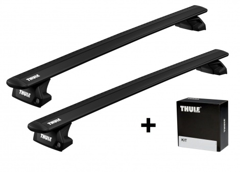 Thule багажник для інтегрованих рейлінгів (7106 + WingBar) Багажник (комплект) для автомобілів з інтегрованими рейлінгами Thule 7106 + Kit 6ххх + Thule WingBar 711x