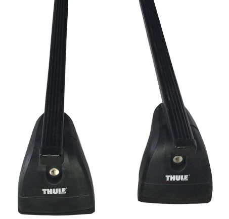Багажник (комплект) для автомобилей с штатными местами Thule 751 + Kit серии 3ххх + SquareBar черный 76X б/у Багажник (комплект) в штатні місця Thule 751 + Kit 3ххх + SquareBar 712X б/в