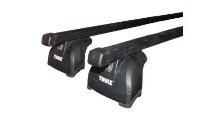 Багажник (комплект) в штатні місця Thule 753 + Kit 3ххх + SquareBar 712X б/в