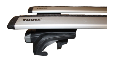 Багажник (комплект) для авто з стандартними рейлінгами Thule 757 + Thule WingBar 96х б/в