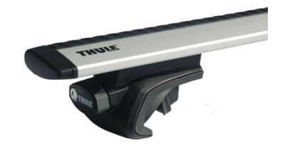 Багажник (комплект) для авто з стандартними рейлінгами Thule 757 + Thule WingBar 96х б/в
