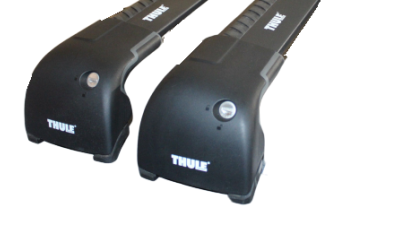 Багажник б/в на інтегровані рейлінги Thule Wingbar Edge 959x Black + Kit 4ххх (як 7206)