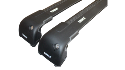 Багажник б/в на інтегровані рейлінги Thule Wingbar Edge 959x Black + Kit 4ххх (як 7206)