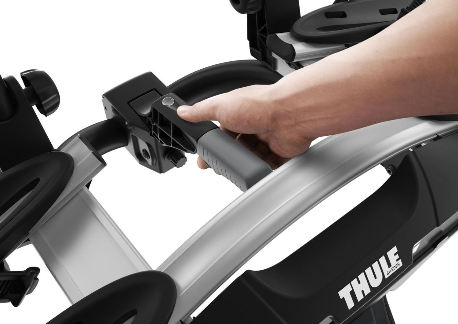 Багажник-на-фаркоп-для-перевозки-велосипедов-Thule-VeloCompact-TH-925-925-tule-com-ua-3 б\в Велокріплення Thule VeloCompact 925 на фаркоп для 2х вело