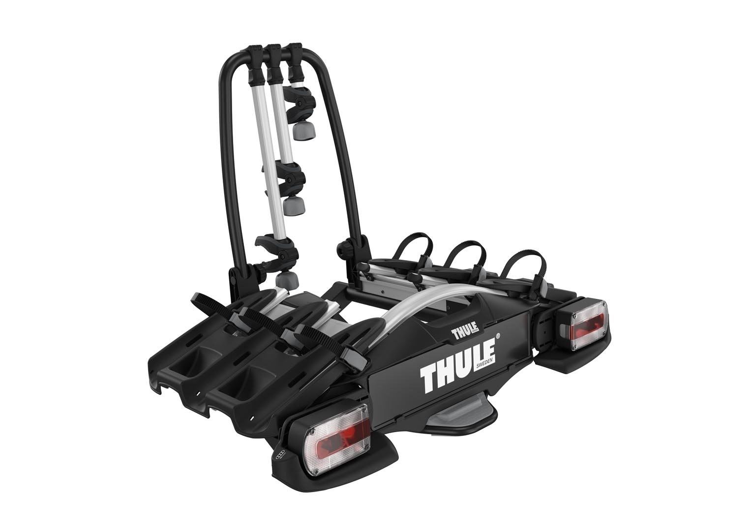 Багажник-на-фаркоп-для-перевозки-велосипедов-Thule-VeloCompact-TH-927-927-tule-com-ua-1 б\в Велокріплення Thule VeloCompact 927 на фаркоп для 3х вело